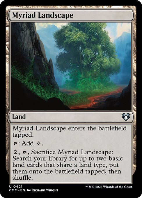 Myriad Landscape card from CMM #421