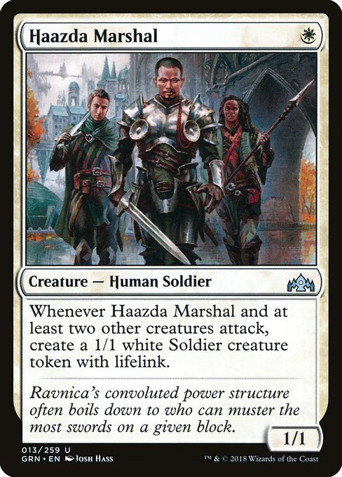 Haazda Marshal card from GRN #13