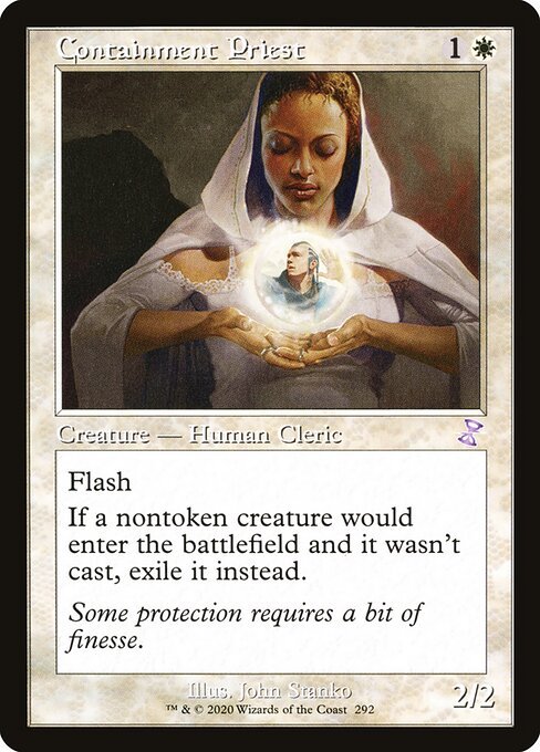 Containment Priest card from TSR #292