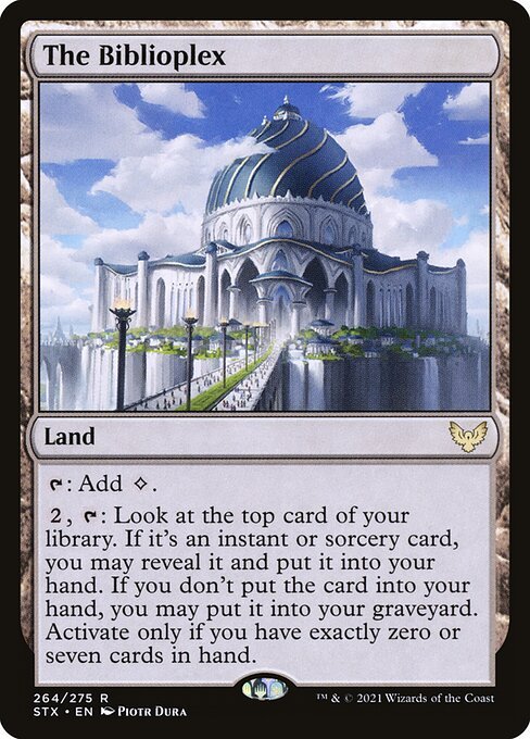 The Biblioplex card from STX #264