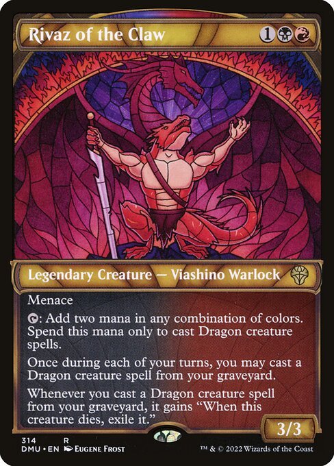 Rivaz of the Claw card from DMU #314