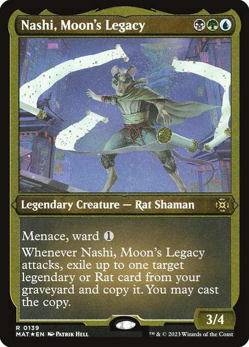 Nashi, Moon's Legacy card from MAT #139