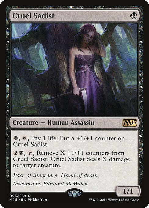 Cruel Sadist card from M15 #93