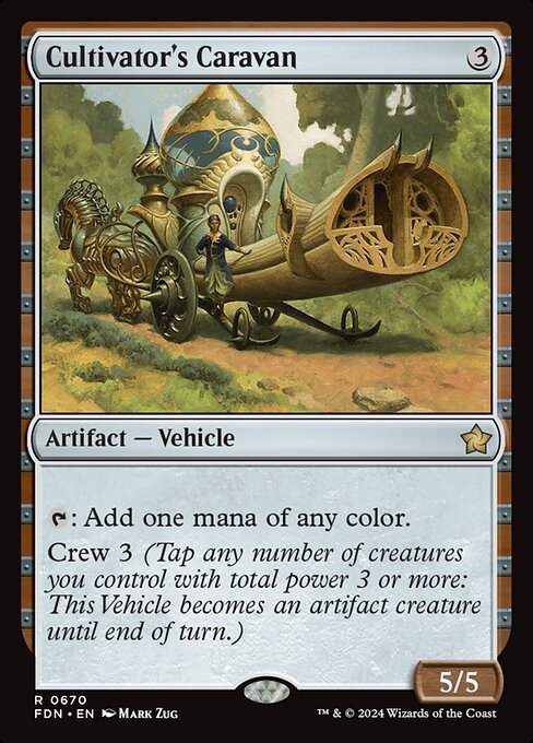 Cultivator's Caravan card from FDN #670