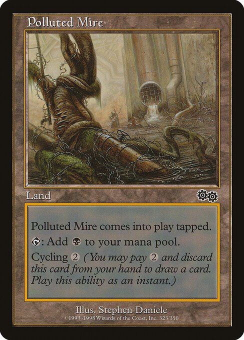 Polluted Mire card from USG #323
