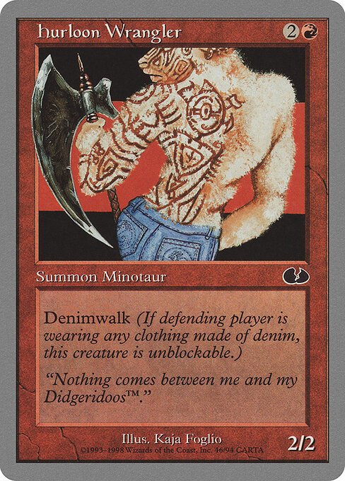 Hurloon Wrangler card from UGL #46