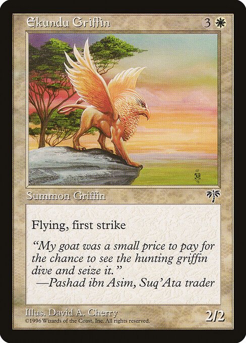Ekundu Griffin card from MIR #product-5044