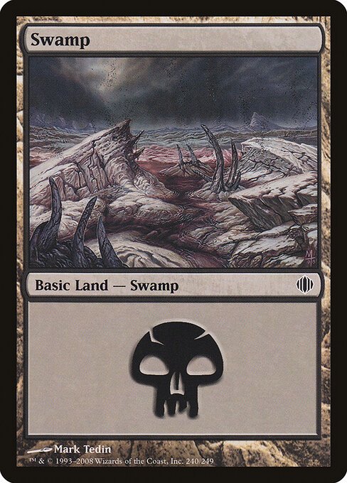 Swamp (240) card from ALA #240