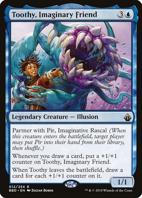 Toothy, Imaginary Friend card from BBD #12