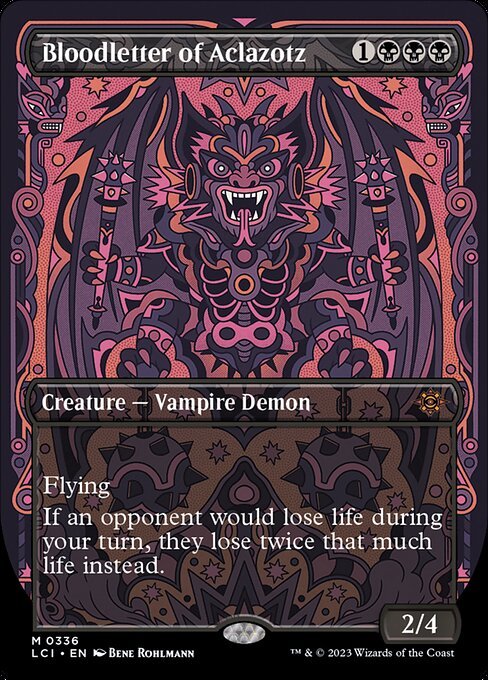 Bloodletter of Aclazotz card from LCI #336