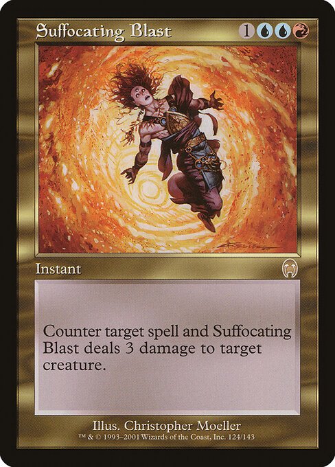 Suffocating Blast card from APC #124