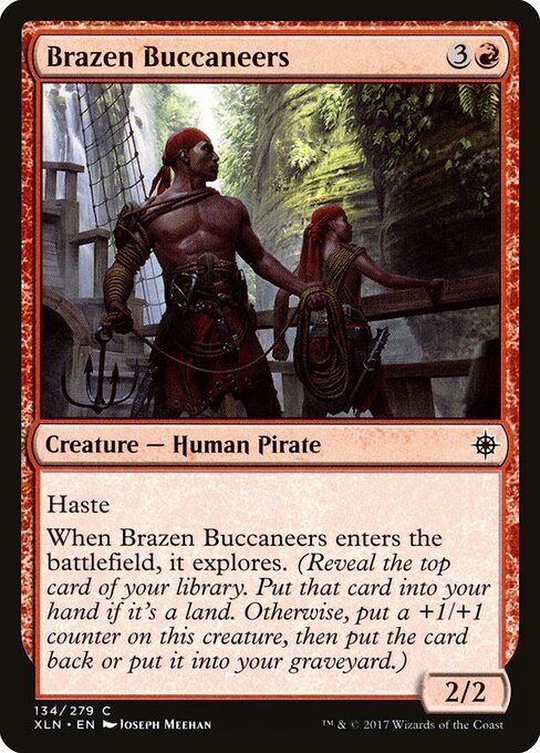 Brazen Buccaneers card from XLN #134