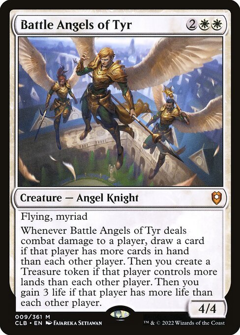 Battle Angels of Tyr card from CLB #9