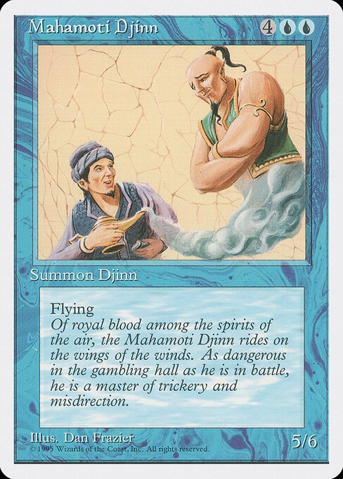 Mahamoti Djinn card from 4ED #product-1835
