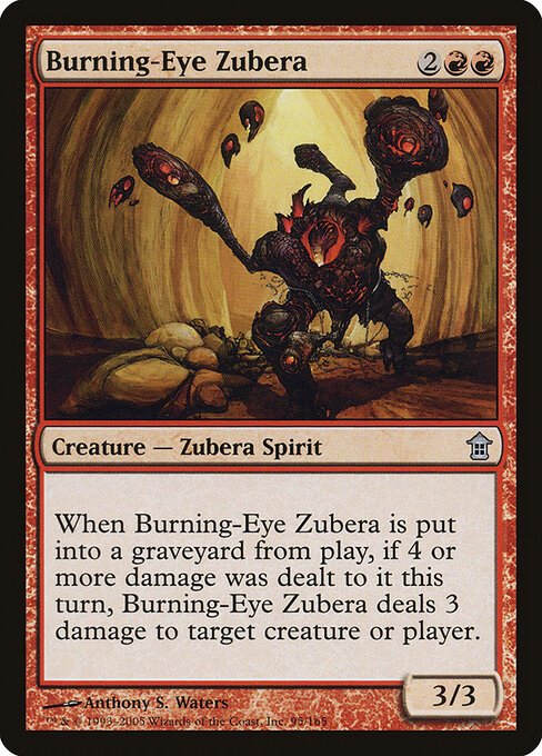 Burning-Eye Zubera card from SOK #95