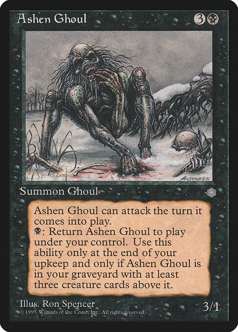 Ashen Ghoul card from ICE #product-4591