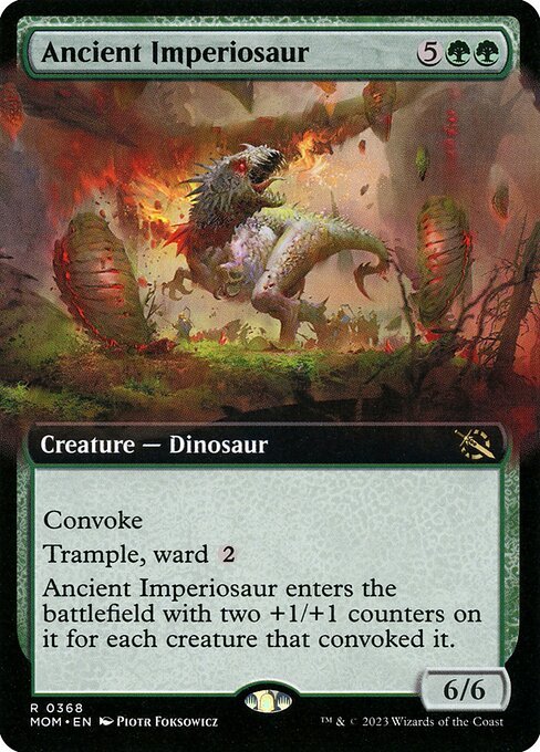 Ancient Imperiosaur card from MOM #368