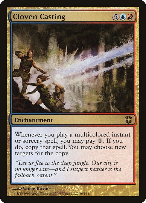 Cloven Casting card from ARB #86