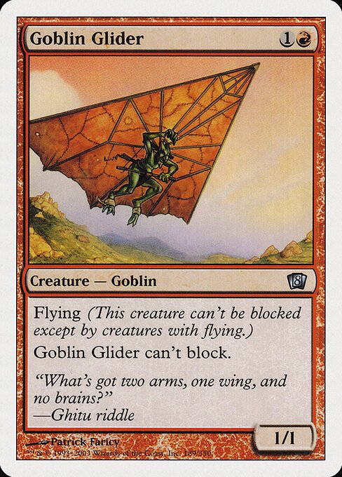 Goblin Glider card from 8ED #189