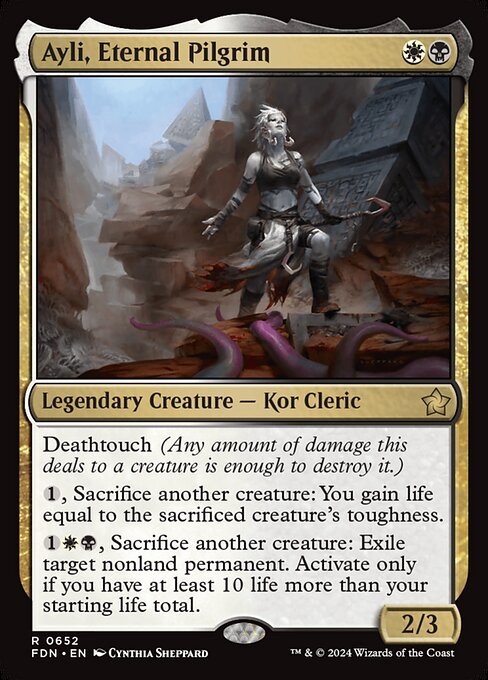 Ayli, Eternal Pilgrim card from FDN #652