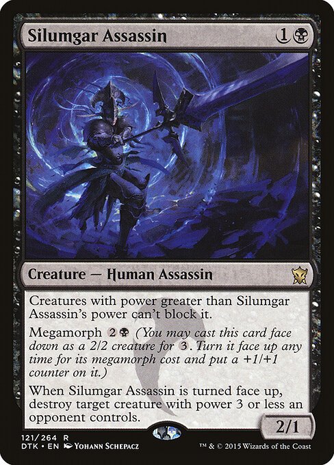 Silumgar Assassin card from DTK #121