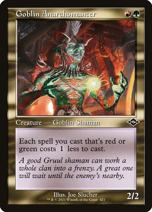 Goblin Anarchomancer card from MH2 #421