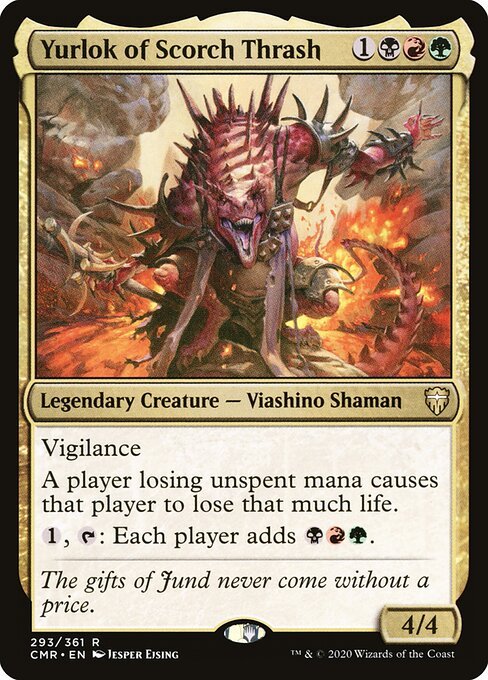 Yurlok of Scorch Thrash card from CMR #293