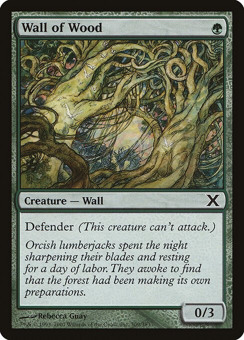 Wall of Wood card from 10E #309