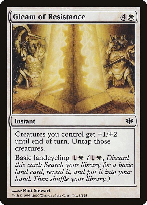 Gleam of Resistance card from CON #8