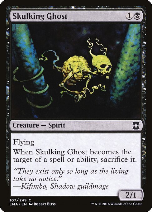 Skulking Ghost card from EMA #107