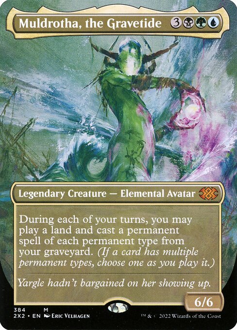 Muldrotha, the Gravetide card from 2X2 #384