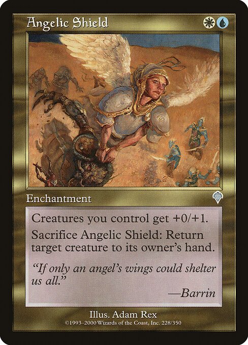 Angelic Shield card from INV #228
