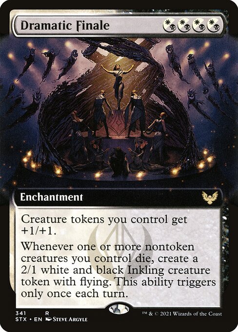Dramatic Finale card from STX #341