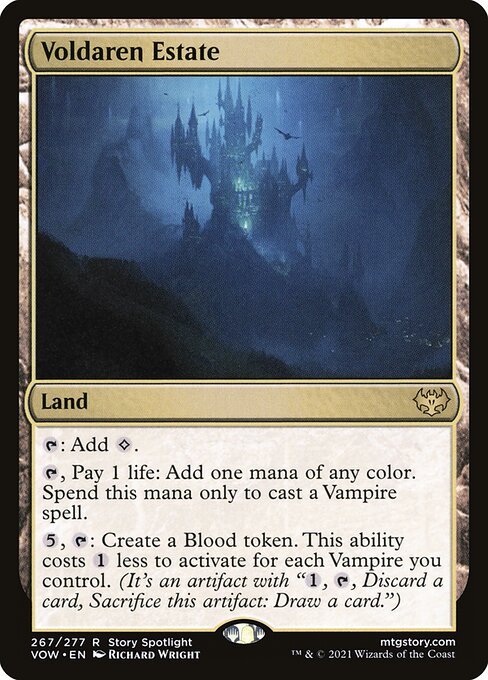 Voldaren Estate card from VOW #267