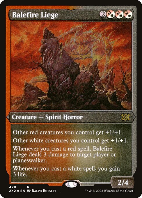 Balefire Liege card from 2X2 #478