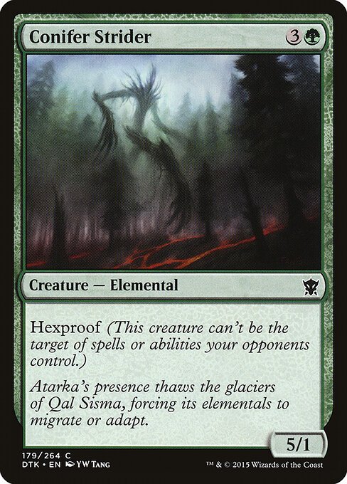 Conifer Strider card from DTK #179