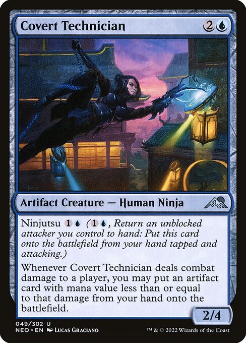 Covert Technician card from NEO #49