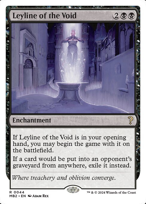Leyline of the Void card from MB2 #44