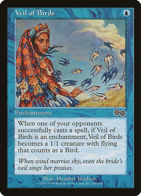 Veil of Birds card from USG #106