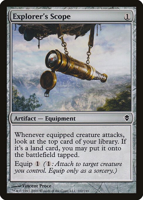 Explorer's Scope card from ZEN #202