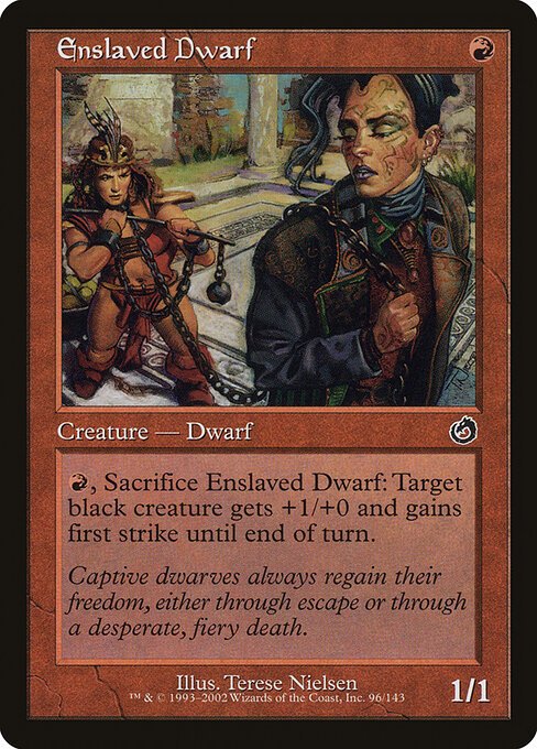 Enslaved Dwarf card from TOR #96
