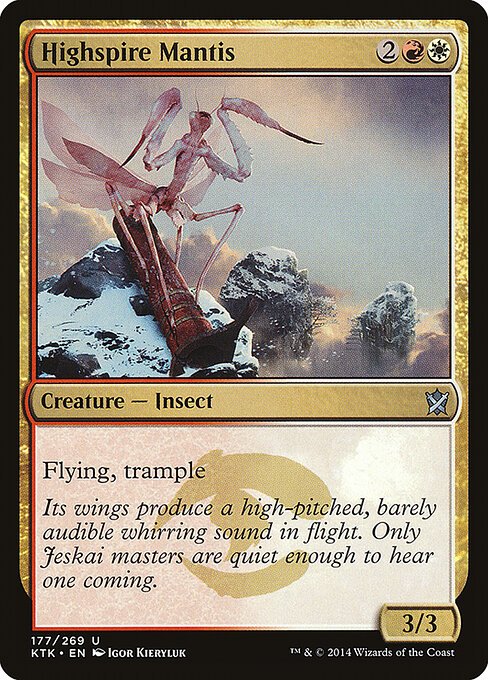 Highspire Mantis card from KTK #177
