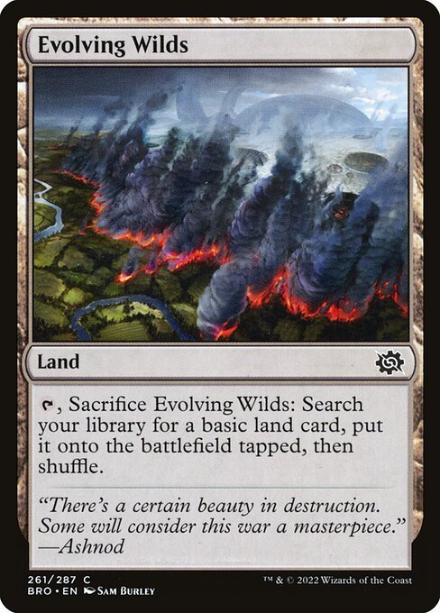 Evolving Wilds card from BRO #261