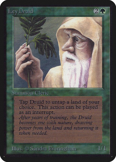 Ley Druid card from LEA #product-1168