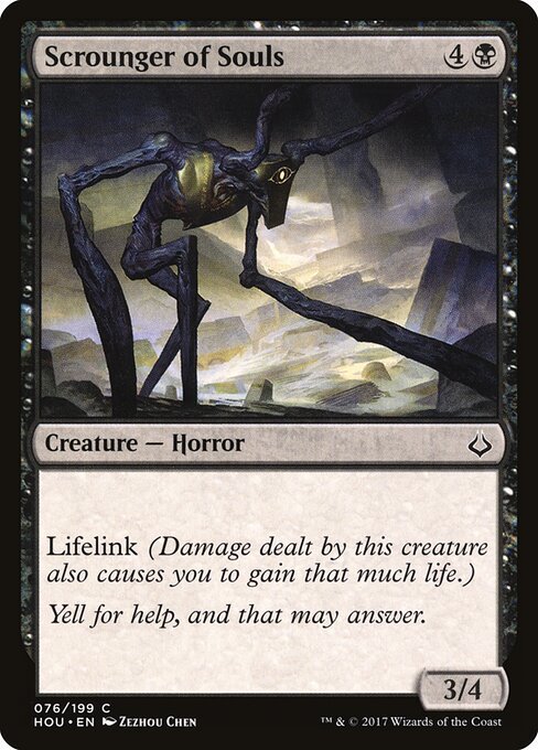 Scrounger of Souls card from HOU #76