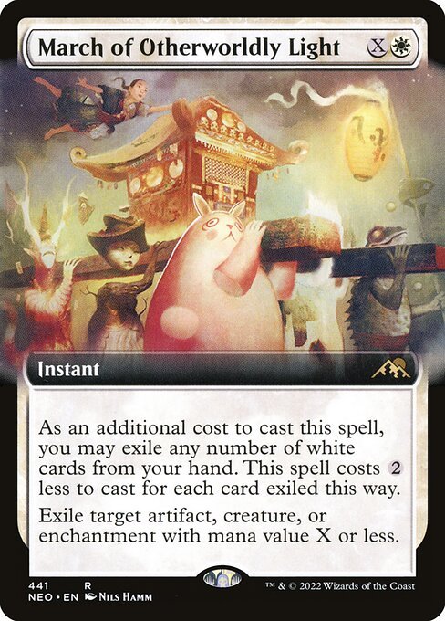 March of Otherworldly Light card from NEO #441