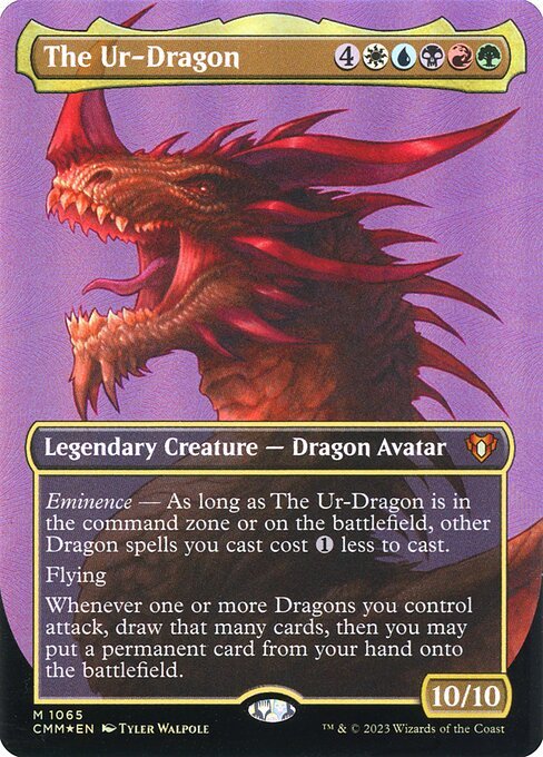 The Ur-Dragon card from CMM #1065