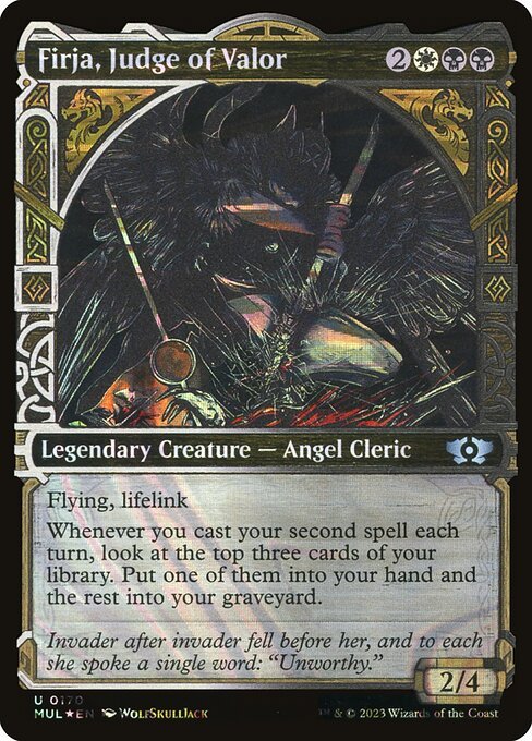 Firja, Judge of Valor card from MUL #170