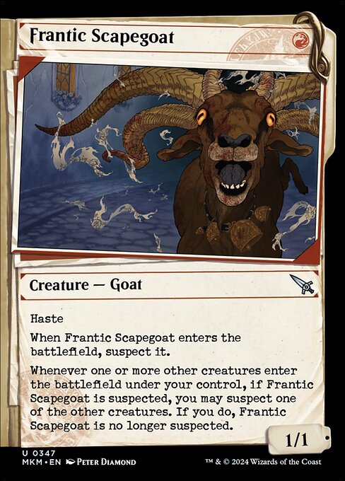 Frantic Scapegoat card from MKM #347