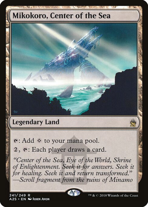 Mikokoro, Center of the Sea card from A25 #241